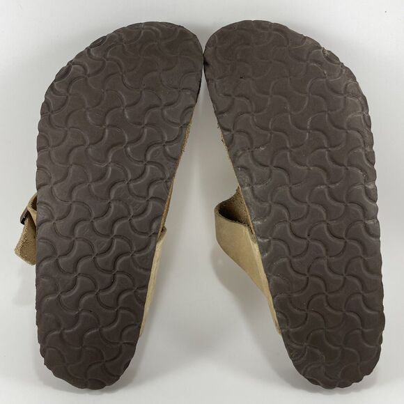 Birkenstock Gizeh Thong Sandals Womens Size 41 US Size 10-10.5 Brown Leather - Picture 8 of 9
